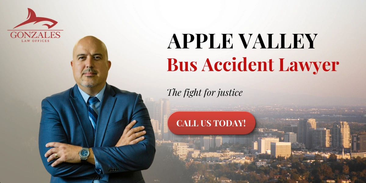 Abogado especializado en accidentes de autobús en Apple Valley