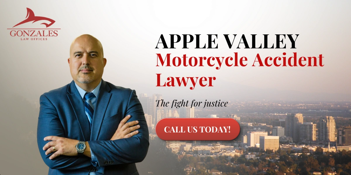 Abogado especializado en accidentes de motocicleta en Apple Valley